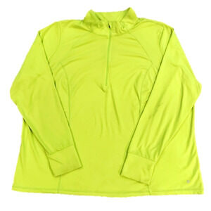 3/$20 Xersion Neon Grn Pullover Jacket